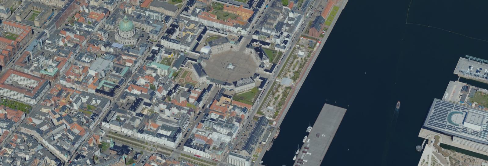 Skråfoto af Frederiksstaden