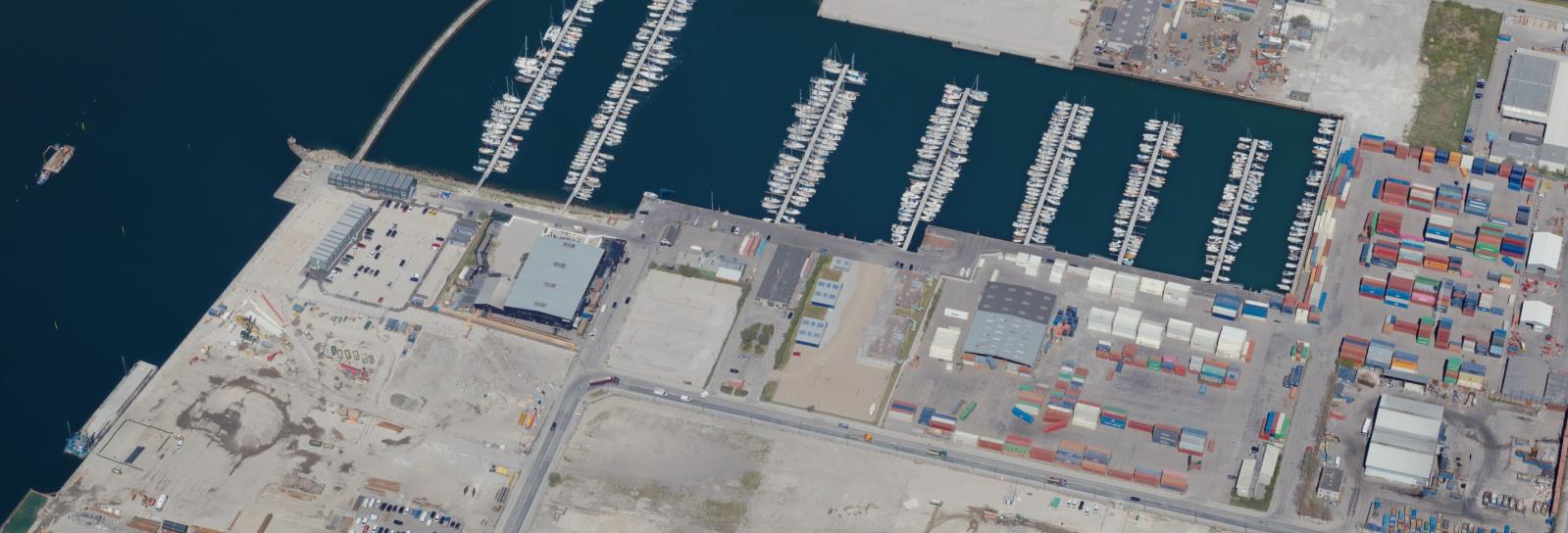 Skråfoto af Nordhavn