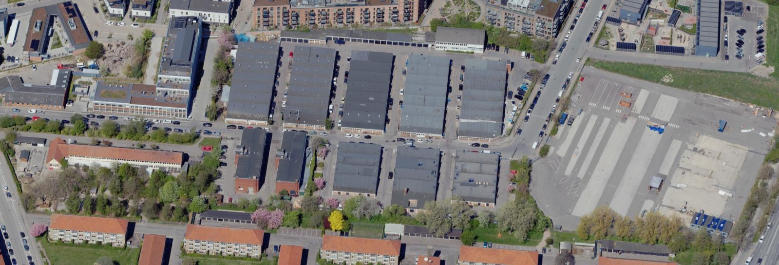 Skråfoto af Håndværkerbyen