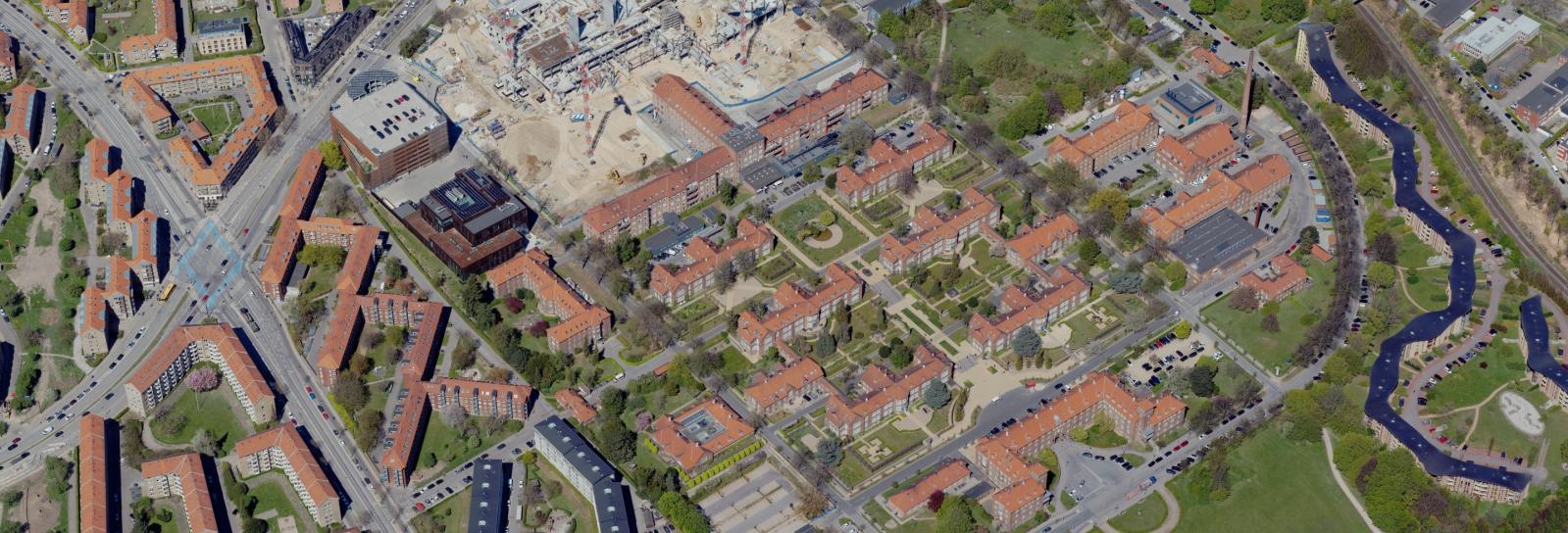 Skråfoto af Bispebjerg Hospital